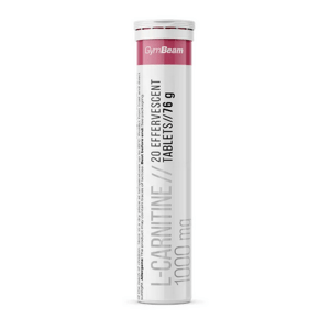 GymBeam L-Karnitín 1000 mg šumivý 20 tabliet
