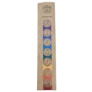Chacra Luck Chakra & Luck  Čakrové vonné tyčinky 7 čakier 1 balenie