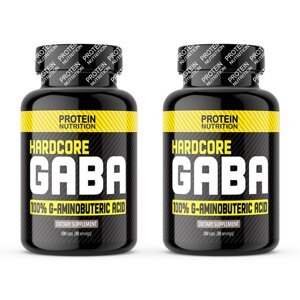Protein Nutrition 1+1 Zadarmo: Hardcore GABA, 100 kapsúl