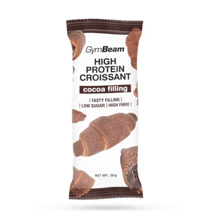 GymBeam Proteínový croissant s kakaovou náplňou 50g