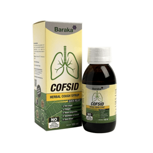 Baraka Cofsid bylinný sirup proti kašľu 100 ml
