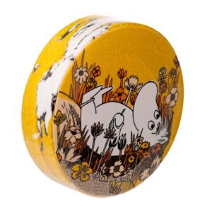 Moomin Stlačený cestovný uterák 1ks Farba: Žltá