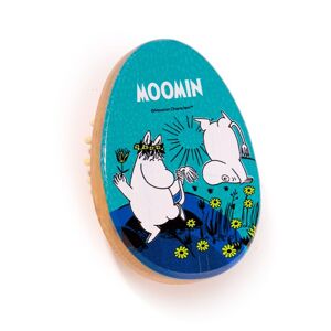 Moomin Bambusová kefa na vlasy 1ks Farba: Tyrkysová