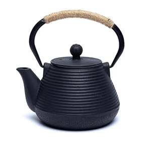 Tetsukyusu liatinový čajník čierny 1l