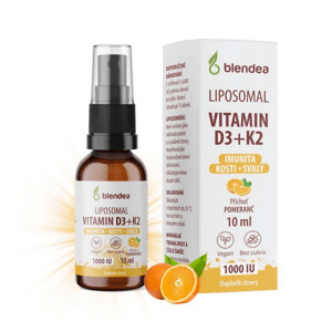 Blendea Lipozomálny Vitamín D3+K2 sprej 10 ml