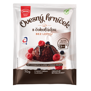 Semix Ovsený hrnček s čokoládou bez lepku 70 g