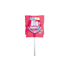 MEKE BIO lízanka Úsmev s vitamínom C jahoda 5,6 g