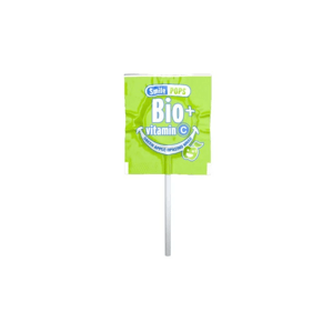 MEKE BIO lízanka Úsmev s vitamínom C zelené jablko 5,6 g