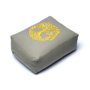 Yogi & Yogini Naturals Yogi & Yogini Meditačný Vankúš – STROM ŽIVOTA obdlžník 1ks