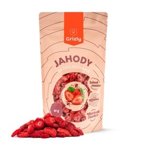 GRIZLY Jahody lyofilizované 50g