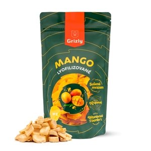 GRIZLY Mango lyofilizované 50g