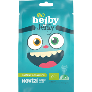 Jihočeské Jerky Jihočeské BIO Bejby Jerky hovädzie sušené mäso Natur 20g