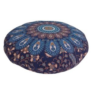 Meditačný vankúš MANDALA tyrkysová 1ks