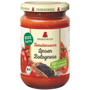 ZWERGENWIESE BIO Omáčka boloňská rajčatová s čočkou 340 g