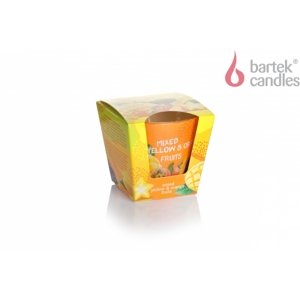BARTEK vonná sviečka Yellow & Orange fruits 115 g
