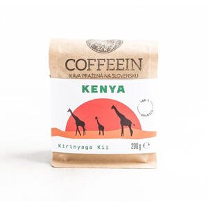 COFFEEIN Kenya Kirinyaga Kii zrnková káva 200g