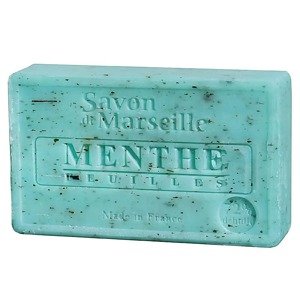 Savon de Marseille Prírodné marseillské mydlo s lístkami mäty 100g
