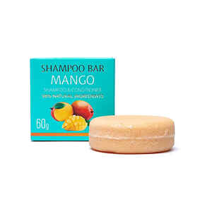 Saules Prírodný tuhý šampón mango na všetky typy vlasov 60g