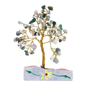 AWM Tree Agate Stromček Šťastia- 80 Kamienkov 1ks