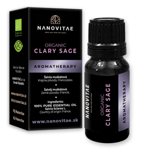 NANOVITAE ŠALVIA esenciálny olej – ORGANIC quality 10ml