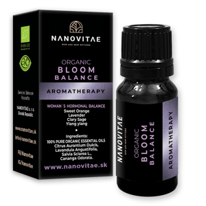 Nanovitae BLOOM BALANCE – zmes esenciálnych olejov – ORGANIC quality 10ml