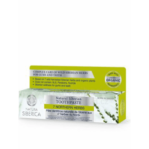 Prírodná zubná pasta - 7 sibírskych bylín NATURA SIBERICA 100 ml