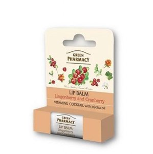 Vitamínový balzam na pery - Brusnica Green Pharmacy 3,6 g