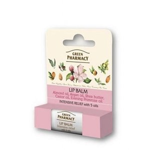 Výživný balzam na pery - 5 druhov olejov Green Pharmacy 3,6 g