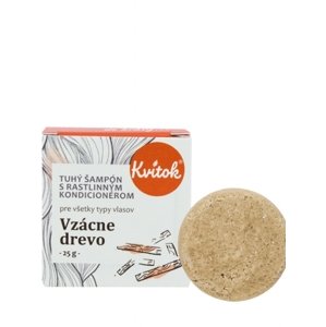 Tuhý šampón s kondicionérom – Vzácne Drevo KVITOK 25 g