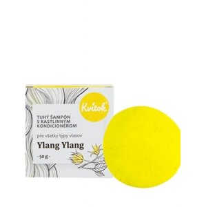 Tuhý šampón s kondicionérom – Ylang Ylang XXL KVITOK 50 g