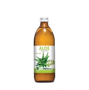 Šťava z aloe 99.8% EKOMEDICA 500 ml