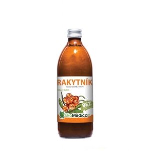 Šťava z rakytníka 100% EKOMEDICA 500 ml