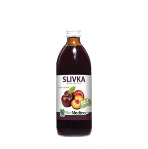Slivka 100% šťava EKOMEDICA 500 ml