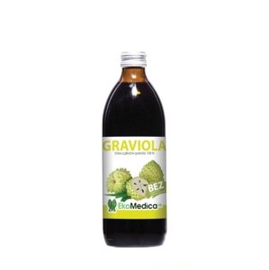 Šťava z gravioly 100% EKOMEDICA 500 ml