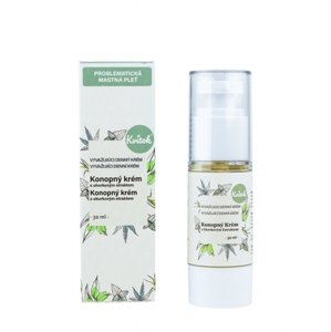 Konopný krém pre mastnú/problematickú pleť – denný KVITOK 30 ml