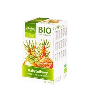 Čaj rakytníkový s mätou a pomarančom 30g BIO MEDIATE