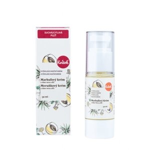 Marhuľový krém pre suchú/citlivú pleť – nočný KVITOK 30 ml
