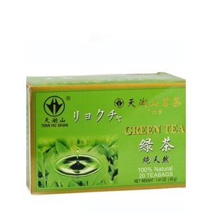 Zelený čaj Tian Hu Shan porciovaný TEA MARKET 20 x 2 g