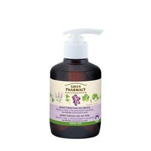 Green Pharmacy Jemný čistiaci gél na tvár - šalvia a olej z hroznových semienok 270ml