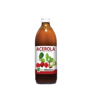 Acerola 100% šťava EKOMEDICA  500 ml