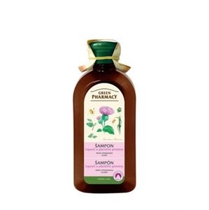 Green Pharmacy Šampón proti vypadávaniu vlasov - lopúch a pšeničné proteíny  350ml