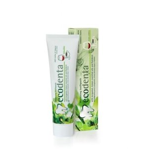 Bieliaca zubná pasta - pre milovníkov kávy,čaju a fajčiarov ECODENTA 100ml