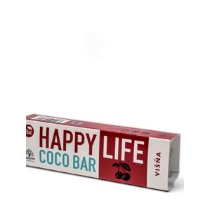 COCO BAR – Kokosová tyčinka s višňami BIO HAPPY LIFE 40g