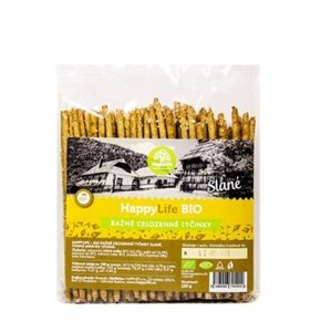 Tyčinky ražné celozrnné- slané BIO HAPPY LIFE 120 g