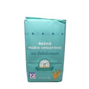 Ražná múka celozrnná na kváskovanie 1 kg