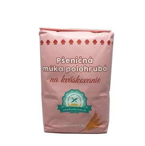 Pšeničná múka polohrubá na kváskovanie 1kg