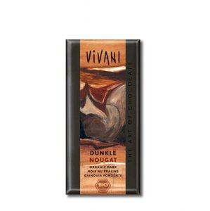 Čokoláda tmavý nugát VIVANI 100 g