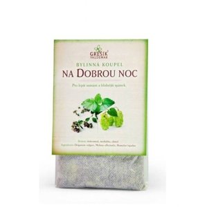Bylinná kúpeľ-na dobrú noc GREŠÍK 20 g
