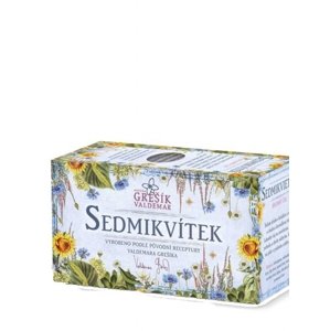 Čaj bylinný - sedemkvietok GREŠÍK 20 x 1 g