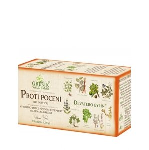 Čaj proti poteniu GREŠÍK 20x1 g